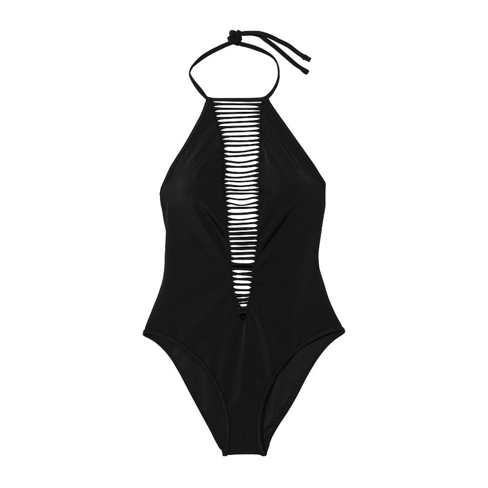 NWOT VS Archives Swim Strappy High-Neck One-Piece Swimsuit